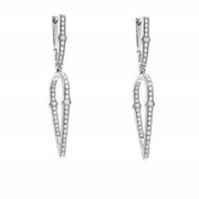 STEPHEN WEBSTER Forget Me Knot Stem 3D Convertable Hoop Earrings